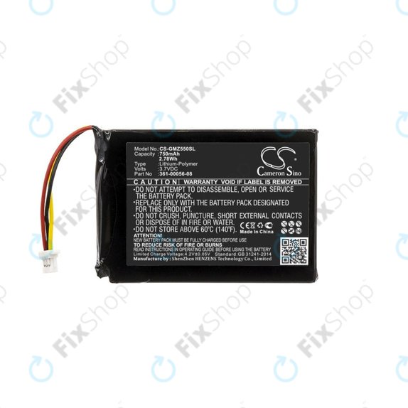 Garmin DriveSmart 5, 55, 65 - Batterie 361-00056-08 750mAh HQ