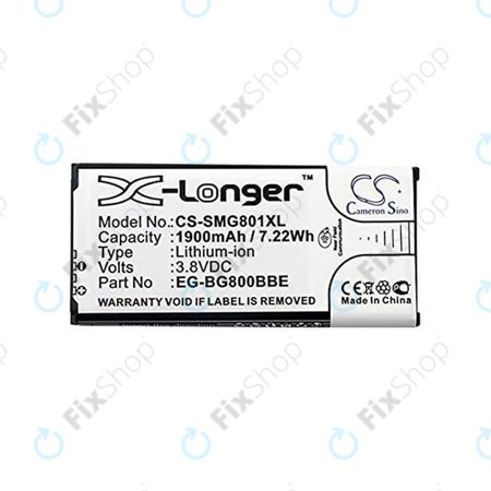 Samsung Galaxy S5 Mini G800F - Batterie EB-BG800BBE 1900mAh HQ