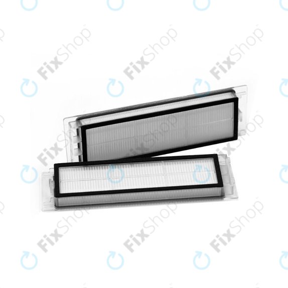 Xiaomi Roborock S5, S5 Max, S6, S6 MaxV, S6 Pure, E4, E5, Mijia 1S, Mi Robot Vacuum Mop 1S, Xiaowa E2, E3, Lite C10 - Filtre HEPA (2pcs)