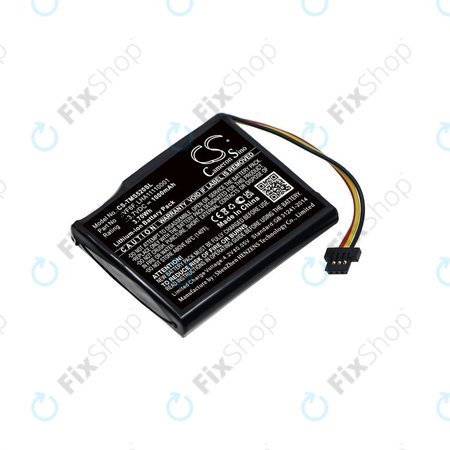 Batterie pour TomTom Start 52, 1000mAh, Li-Ion, 3.7V, VF6F, HQ