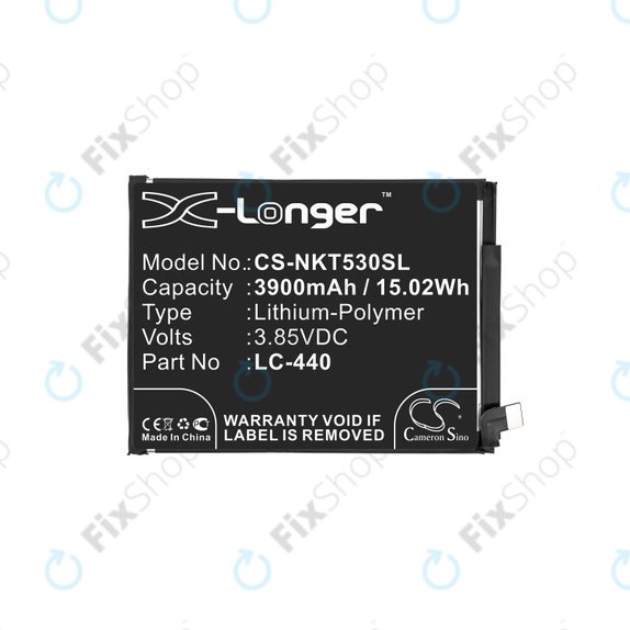 Nokia 5.3 - Batterie LC-440 3900mAh HQ