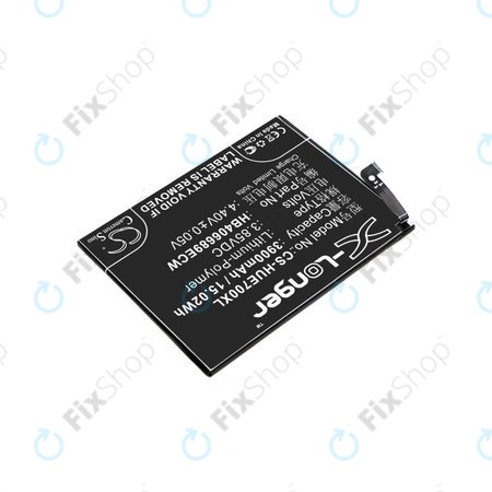 Batterie pour Huawei Y7, 3900mAh, Li-Pol, 3.85V, HB406689ECW, HQ
