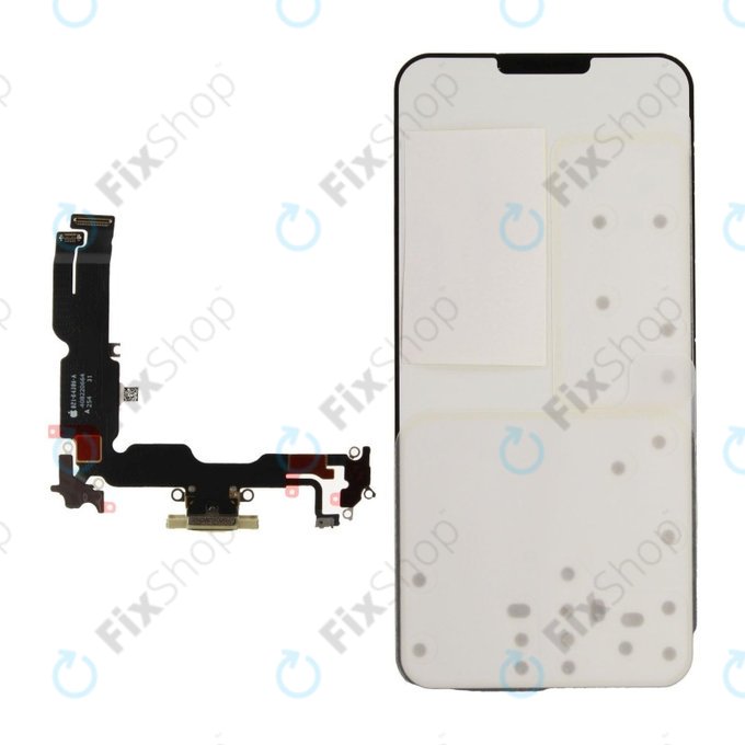 Connecteur de charge + Câble flexible pour iPhone 15 Plus | Yellow | 923-12774 | Genuine Apple