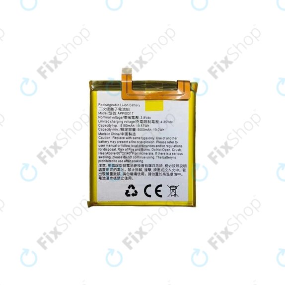 Caterpillar S62 Pro - Batterie APP00317 5000mAh