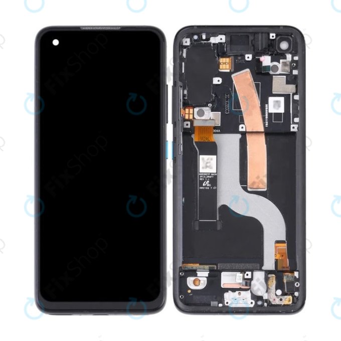 Asus ZenFone 8 ZS590KS - Ecran LCD + Ecran Tactile + Cadre (Noir Obsidienne) TFT