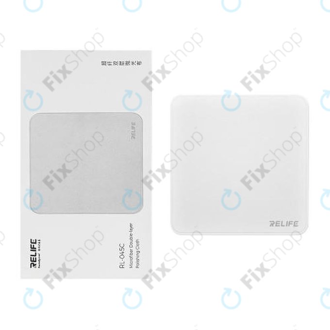 Relife RL-045C - Chiffon de polissage en microfibre à double couche