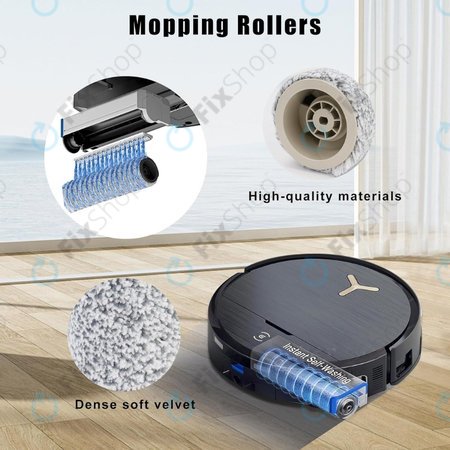Ecovacs Deebot X9 Pro Omni, X9 Pro, X8 Pro Omni, X8 Omni, T80 Omni, T80 - Rouleau de serpillière