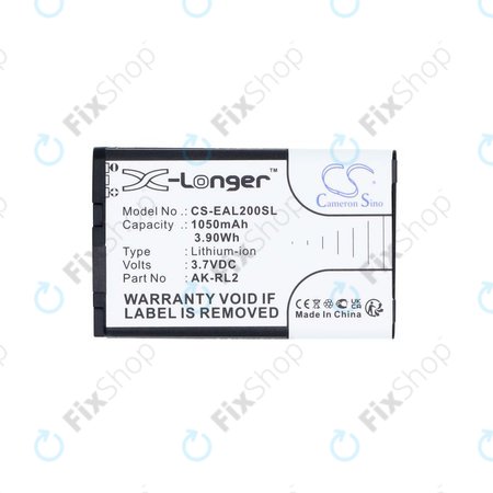 Batterie pour Emporia Essence Plus, Talk comfort, V20, 1050mAh, Li-Ion, 3.7V, AK-RL2, HQ