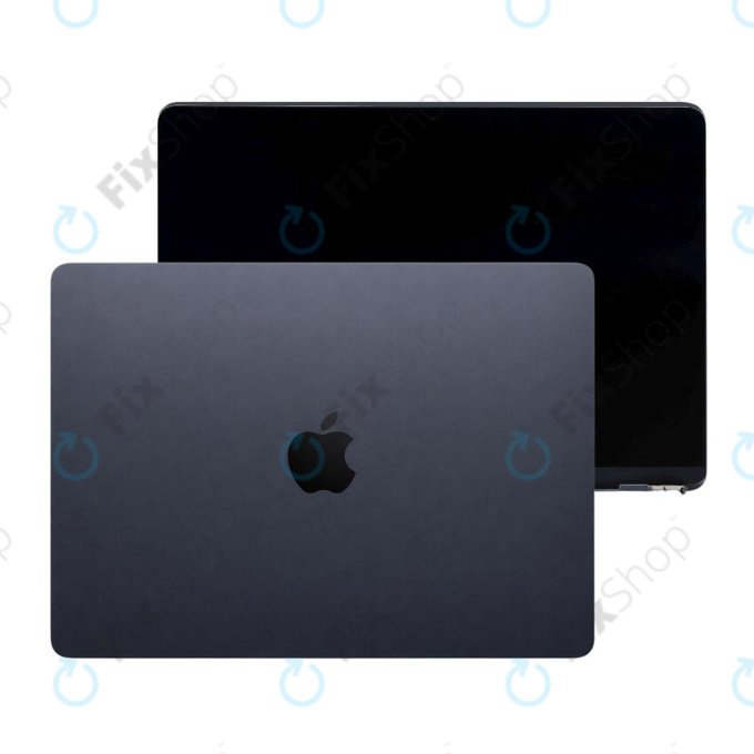 Écran LCD pour MacBook Air 13", A3240 (2025), avec vitre avant et couvercl, Midnight, 661-50105, Genuine Apple