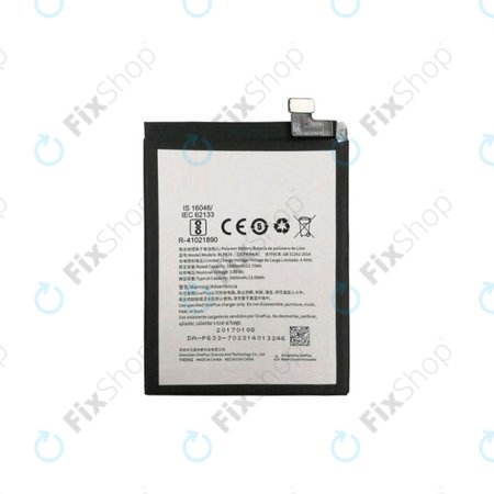 OnePlus 3T - Batterie BLP633 3400mAh