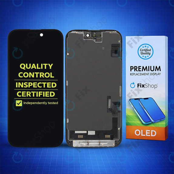 Apple iPhone 15 - Écran LCD + Écran Tactile + Cadre Hard OLED FixPremium