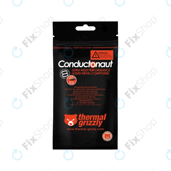 Métal liquide 1g, Thermal Grizzly Conductonaut Extreme