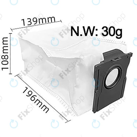Sac à poussière, 2 pièces pour Xiaomi Mova P50 Pro Ultra