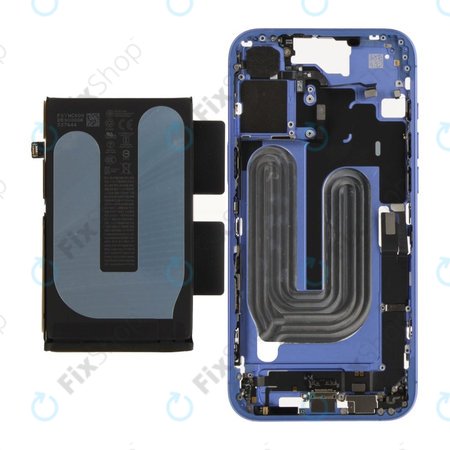 Cadre central avec batterie pour iPhone 16 Plus | Blue | ZD076-00687 | Genuine Apple