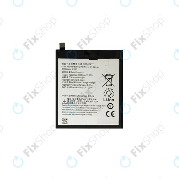 Motorola Moto M XT1663 - Batterie BL265 3000mAh