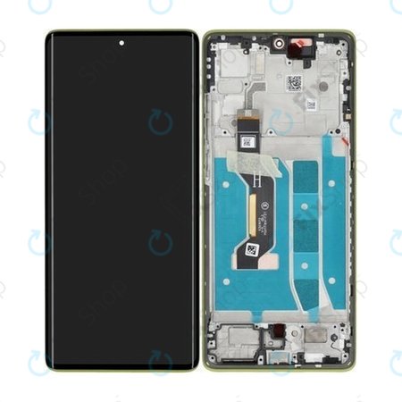 Motorola Moto G85 5G - Écran LCD + Écran tactile + Cadre (Olive Green) - 5D68C24855 Genuine Service Pack