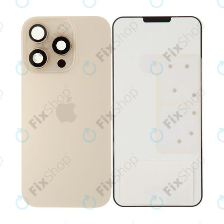 Verre du boîtier arrière pour iPhone 16 Pro | Desert Titanium | 661-49557 | Genuine Apple