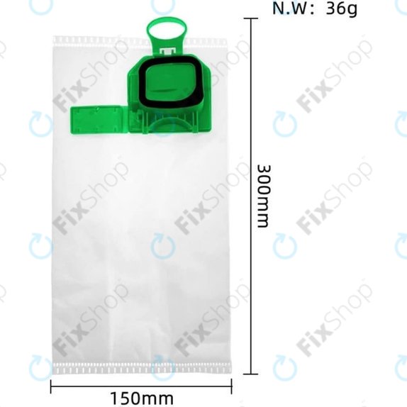 Sac à poussière FP140, 2 pièces pour Vorwerk Kobold VK140, VK150