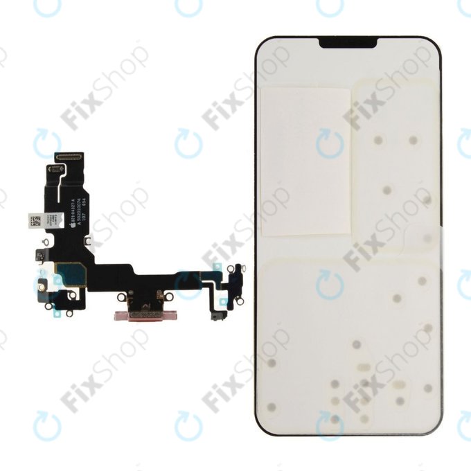 Connecteur de charge + Câble flexible pour iPhone 15 | Pink | 923-09761 | Genuine Apple