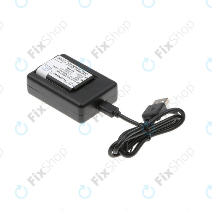 2 batteries avec chargeur pourSony Cyber-shot DSC-RX100, Cyber-shot DSC-WX300B, 1150mAh, Li-Ion, 7.4V, NP-BX1, HQ