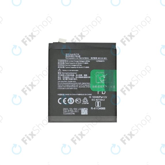 OnePlus 8 Pro - Batterie BLP759 4510mAh