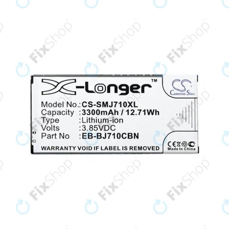 Samsung Galaxy J7 J710FN (2016) - Batterie EB-BJ710CBE 3300mAh HQ