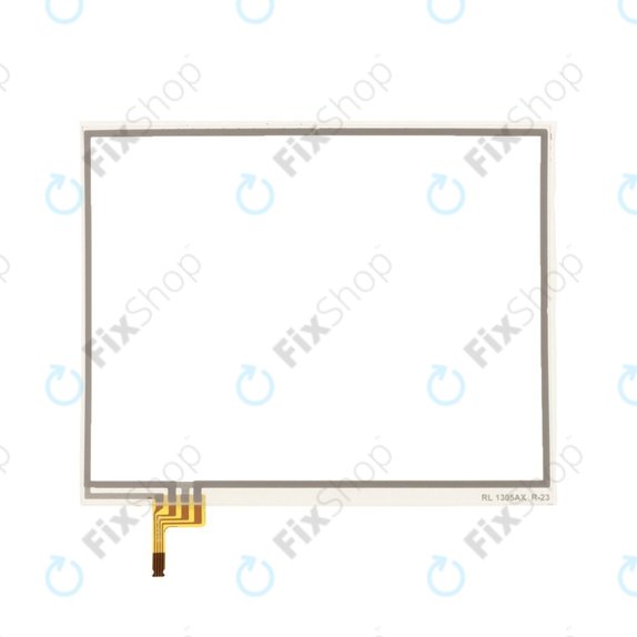 Vitre tactile inférieure avec adhésif pour Nintendo DSi XL et Nintendo DSi LL
