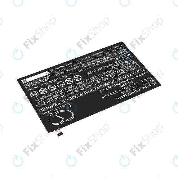 Batterie pour Vodafone Tab Prime 7, 5500mAh, Li-Pol, 3.85V, TLP058B2, HQ