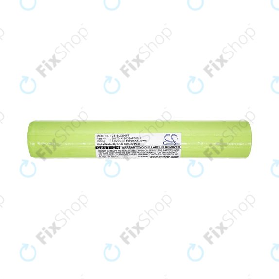 Batterie pour Streamlight ML5000, 5000mAh, Ni-MH, 6V, 20170, HQ