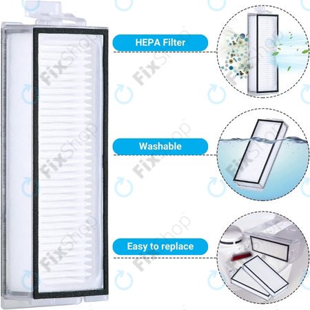 Xiaomi Roborock Q7, Q7+, Q7 Max, Q7 Max+, T8 - Ensemble standard (Blanc)