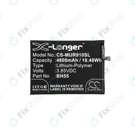 Xiaomi Redmi Note 9S - Batterie BN55 4800mAh HQ