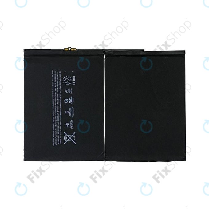 Apple iPad Air, iPad (5e génération 2017 - 9e génération 2021) - Batterie 8 827 mAh