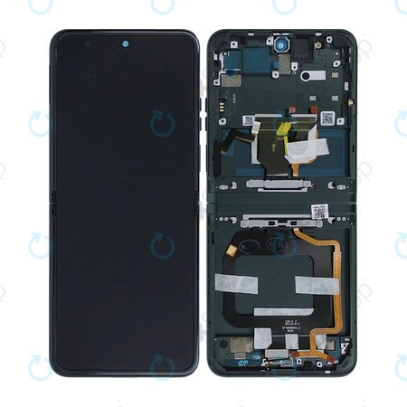 Motorola Razr 40 - Écran LCD + Ecran Tactile + Cadre (Sage Green) - 5D68C22834 Genuine Service Pack