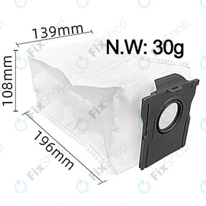 Sac à poussière, 2 pièces pour Xiaomi Mova P50 Pro Ultra
