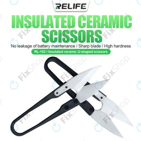 Relife RL-102 - Ciseaux en céramique isolés