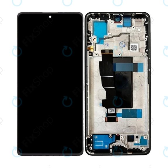 Xiaomi Redmi Note 13 Pro 5G 2312DRA50C - Écran LCD + Ecran Tactile + Cadre (Midnight Black) OLED