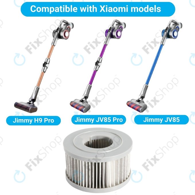 Filtre HEPA, 2 pièces pour Xiaomi Jimmy H9 Pro, JV85, JV85 Pro