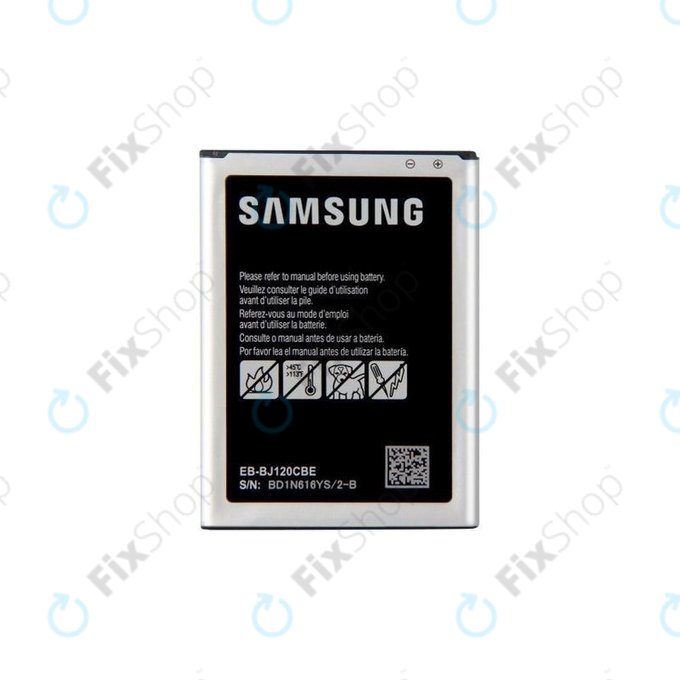 Samsung Galaxy J1 J120F (2016) - Batterie EB-BJ120BBE 2050mAh - GH43-04560A Genuine Service Pack