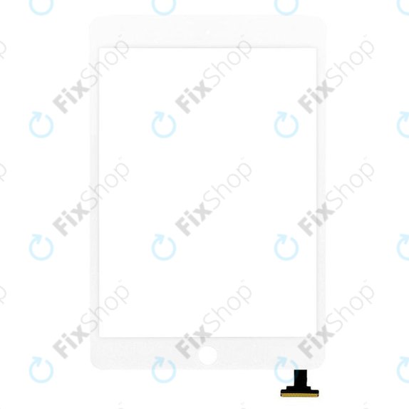 Apple iPad Mini 3 - Écran tactile (Blanc)