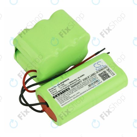 Batterie pour Zepter PWC 400 Turbohandy, 3000mAh, Ni-MH, 12V, E-1486, HQ