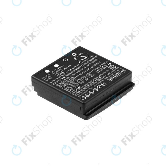 Batterie pour HBC Radiomatic Eco, 700mAh, Ni-MH, 6V, BA209060, HQ
