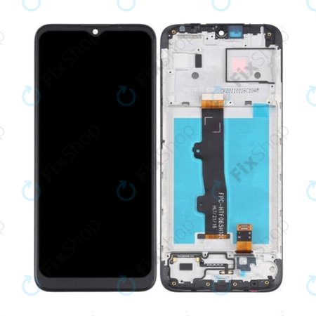 Motorola Moto E7 Power XT2097, E7i Power - Écran LCD + Écran Tactile + Cadre (Noir) TFT
