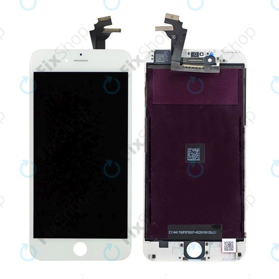 Écran pour iPhone 6 Plus, White, Tactile avec cadre