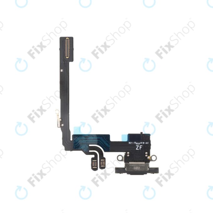 Apple iPhone 16 Pro - Connecteur de charge + Câble flexible (Black Titanium)