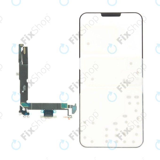 Connecteur de charge + Câble flexible pour iPhone 16 Plus | White | 923-11093 | Genuine Apple