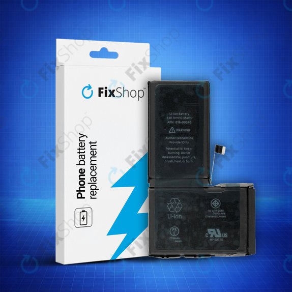 Batterie pour iPhone X, 2716mAh