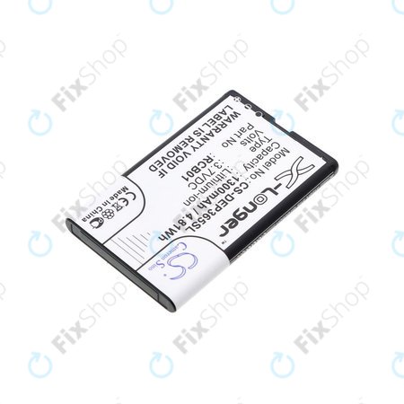 Batterie pour Doro Primo 365, 1300mAh, Li-Ion, 3.7V, RCB01, HQ