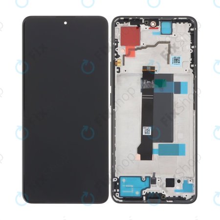 Xiaomi Redmi Note 13 Pro 5G 2312DRA50C - Écran LCD + Ecran Tactile + Cadre (Midnight Black) TFT
