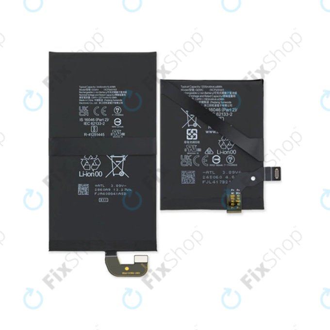Google Pixel 9 Pro Fold - Batterie G06KA, GE59C 4650mAh (2 pieces)