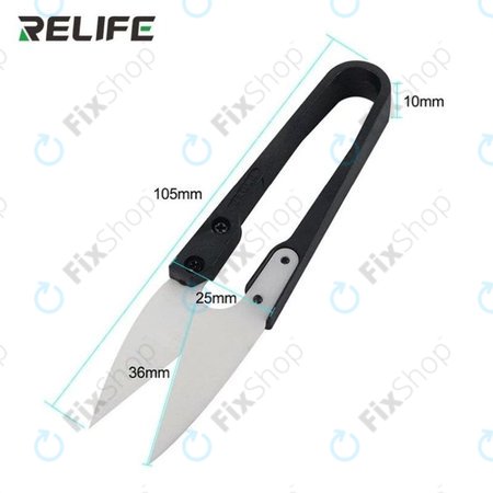 Relife RL-102 - Ciseaux en céramique isolés